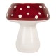 Świecznik Muchomor Szklany B Clayre & Eef