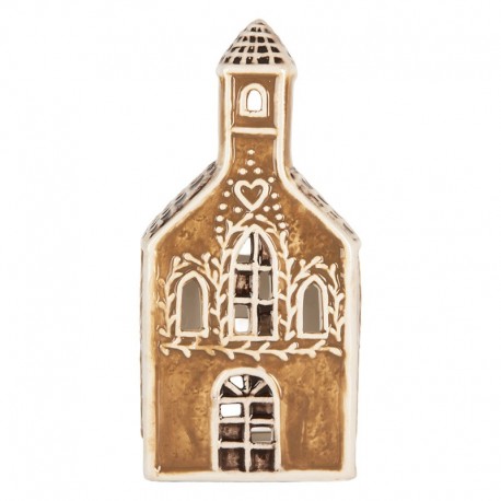 Domek Na Tealigt Ceramiczny Piernik B Clayre & Eef