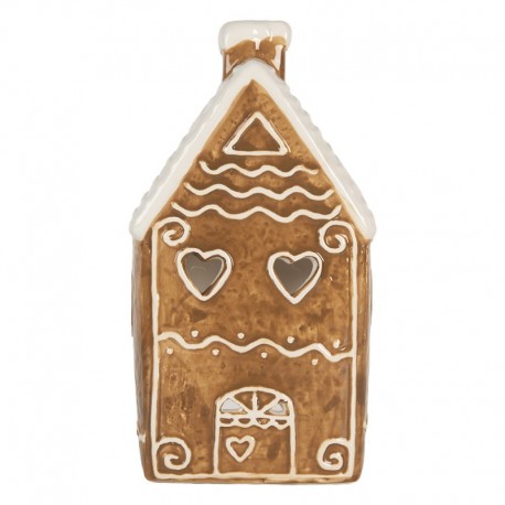 Domek Na Tealigt Ceramiczny Piernik C Clayre & Eef