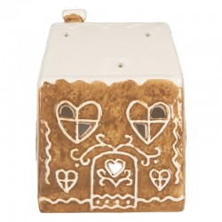 Domek Na Tealight Ceramiczny Piernik F Clayre & Eef