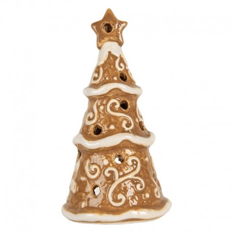 Domek Na Tealight Ceramiczny Piernik G Clayre & Eef