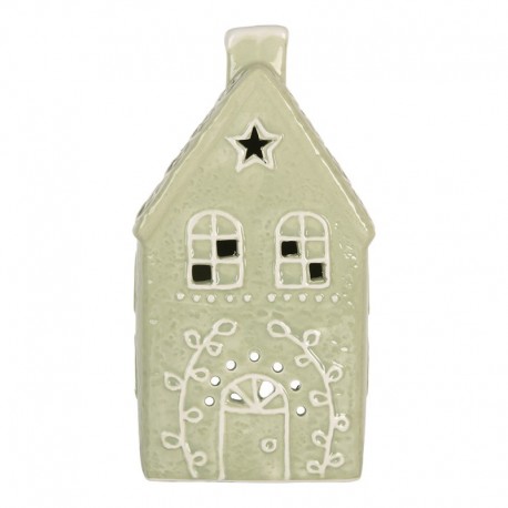 Domek Na Tealight Zielony Clayre & Eef