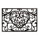 Żeliwna Wycieraczka Ażurowa Serce Clayre & Eef