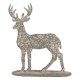 Dekoracja Vintage Jeleń Metalowy Clayre & Eef