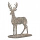 Dekoracja Vintage Jeleń Metalowy Clayre & Eef