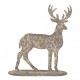 Dekoracja Vintage Jeleń Metalowy Clayre & Eef