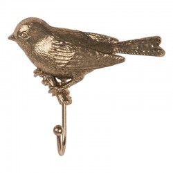 Złoty Wieszak Ptaszek Clayre & Eef