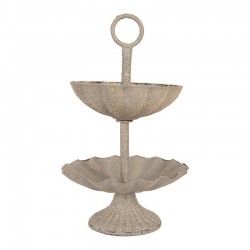 Metalowa Patera Piętrowa Prowansja Clayre & Eef