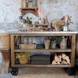 Wyspa Kuchenna Rystykalna Chic Antique A