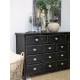 Czarna Komoda Chic Antique