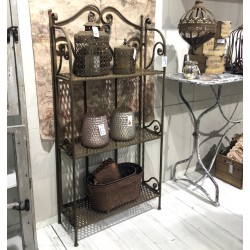 Metalowy Regał Narożny