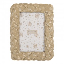 Beżowa Ramka Na Zdjęcie Clayre & Eef