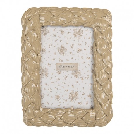 Beżowa Ramka Na Zdjęcie Clayre & Eef