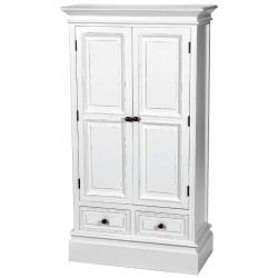 Szafa Prowansalska Niska Biała Riviera 1