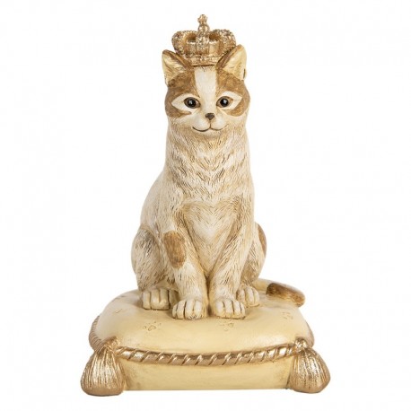Figurka Kota w Koronie Clayre & Eef