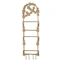 Wieszak Na Wino Złoty Clayre & Eef