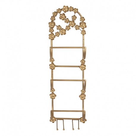 Wieszak Na Wino Złoty Clayre & Eef