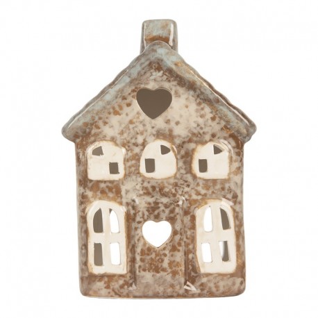 Ceramiczny Domek Na Tealight X Clayre & Eef