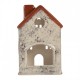 Ceramiczny Domek Na Tealight z Gwiazdką B Clayre & Eef