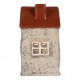 Ceramiczny Domek Na Tealight z Gwiazdką B Clayre & Eef