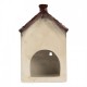Ceramiczny Domek Na Tealight z Gwiazdką E Clayre & Eef