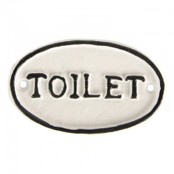 Tabliczka Toilet w Stylu Vintage Clayre & Eef