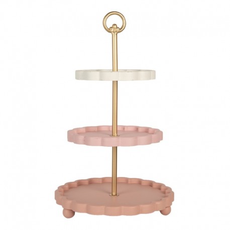 Patera Piętrowa Pastelowa Clayre & Eef