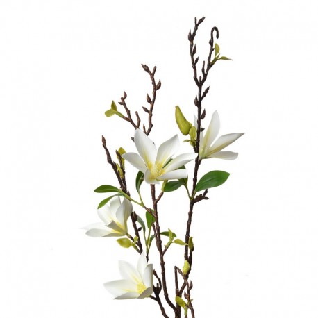 Sztuczny Kwiat Magnolii 84 cm Clayre & Eef