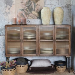 Czarna Komoda Vintage Chic Antique