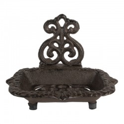 Żeliwna Mydelniczka Brązowa Clayre & Eef