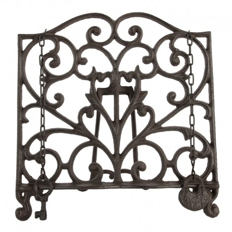 Żeliwny Stojak Na Książkę Kuchenną Clayre & Eef