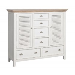 Komoda Belldeco Bristol White 4