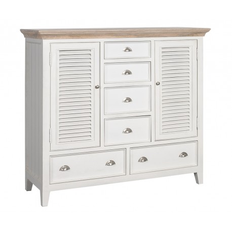 Komoda Belldeco Bristol White 4