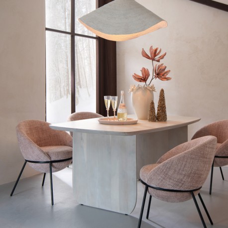 Stół Japandi Akacja Beżowy J-Line