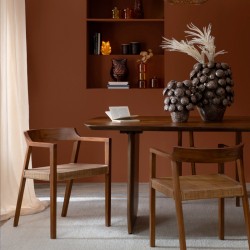 Stół Japandi Akacja Brązowa J-Line