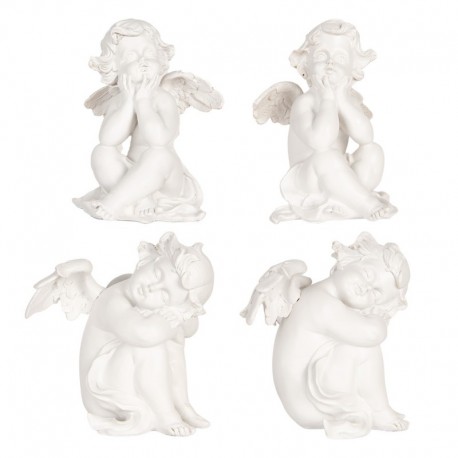 Figurki Aniołków 4 szt. Clayre & Eef
