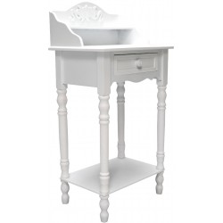 Stolik Prowansalski Bianca z Nadstawką