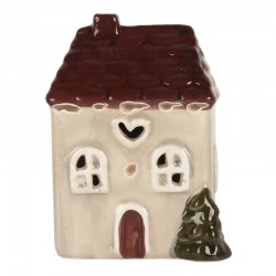 Lampion LED Domek Ceramiczny B Clayre & Eef