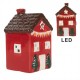 Lampion LED Domek Ceramiczny F Clayre & Eef