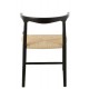 Krzesło Boho Czarne Toon J-Line