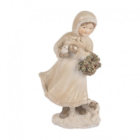 Figurka Na Boże Narodzenie Dziewczynka D Clayre & Eef