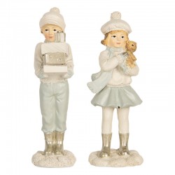 Figurka Na Boże Narodzenie Dzieci 2 szt. A Clayre & Eef
