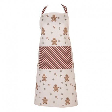 Fartuszek Kuchenny Na Boże Narodzenie Pierniczek Clayre & Eef