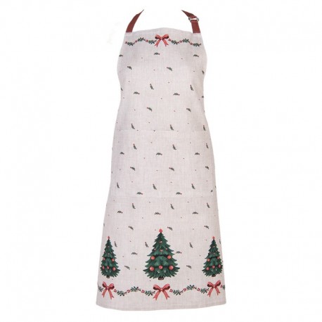 Fartuszek Kuchenny Na Boże Narodzenie Choinki Clayre & Eef