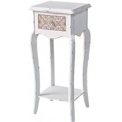 Stolik Prowansalski z Szufladą z Wzorkami