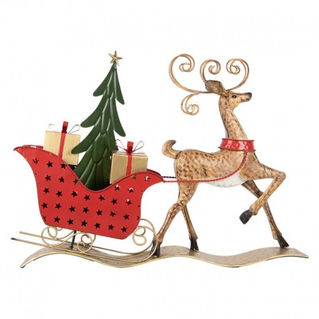 Metalowa Dekoracja Na Boże Narodzenie 68 cm Clayre & Eef