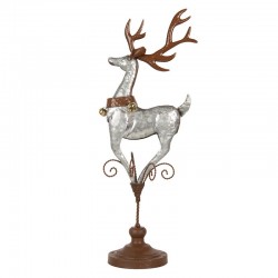 Duża Dekoracja Świąteczna Jeleń 68 cm Clayre & Eef