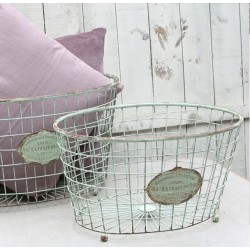 Metalowy Kosz Zielony Savon 1