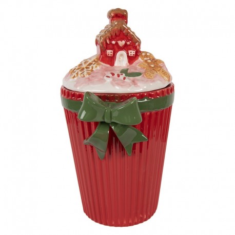 Pojemnik Ceramiczny Na Boże Narodzenie E Clayre & Eef