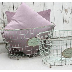 Metalowy Kosz Zielony Savon 1